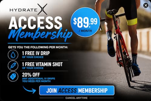 Hydrate X Access Membership - $89.99 per month